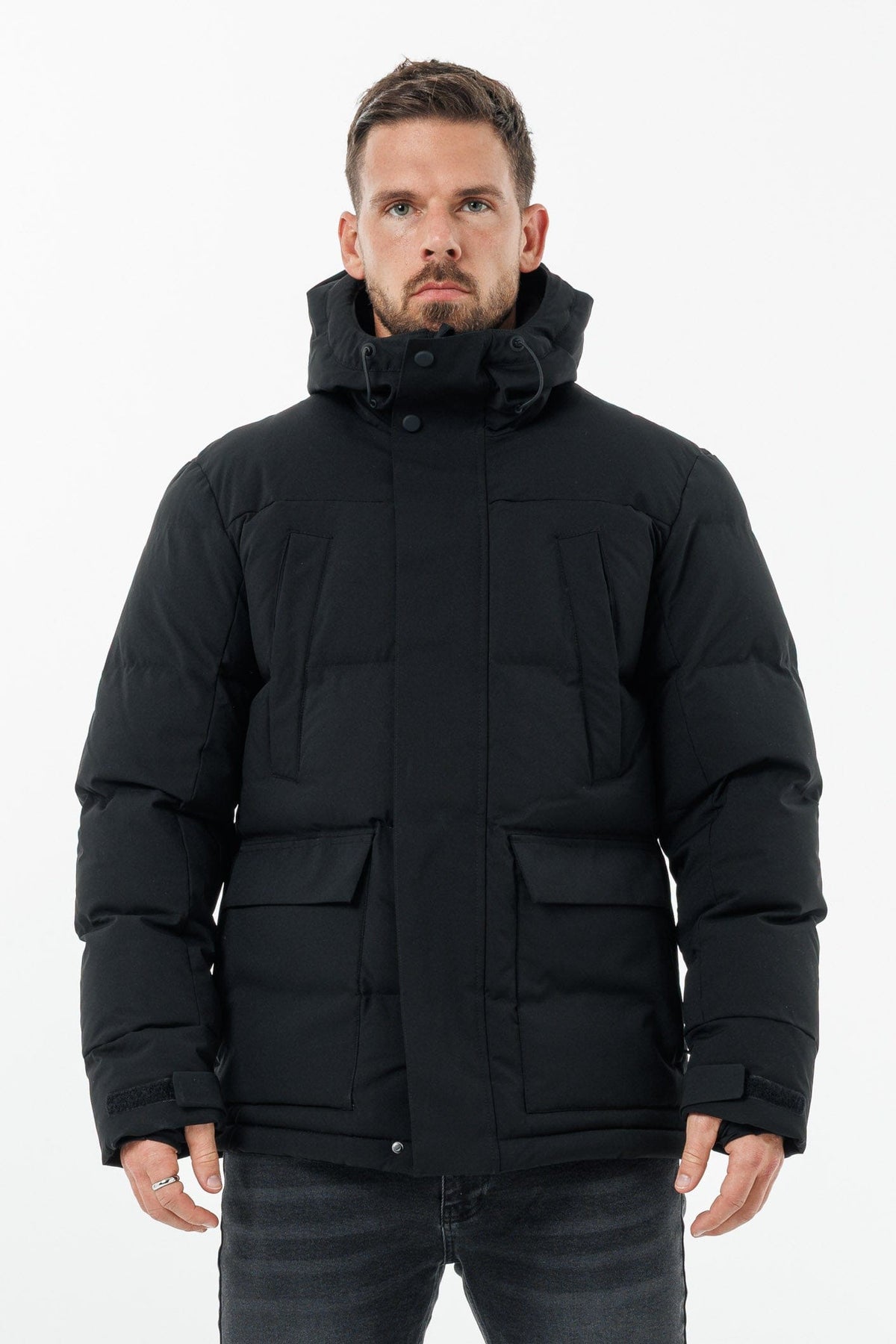 PARKA JACKET - BLACK