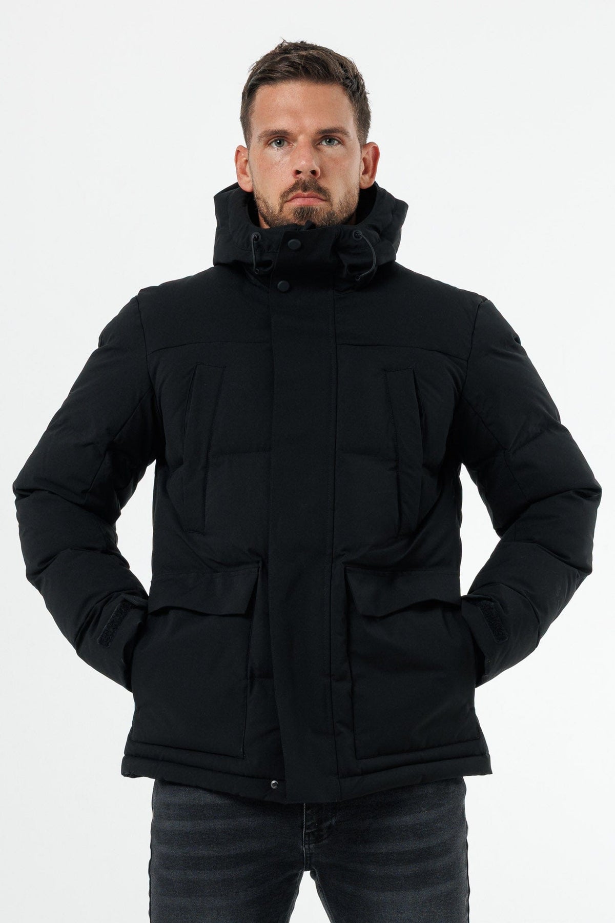 PARKA JACKET - BLACK