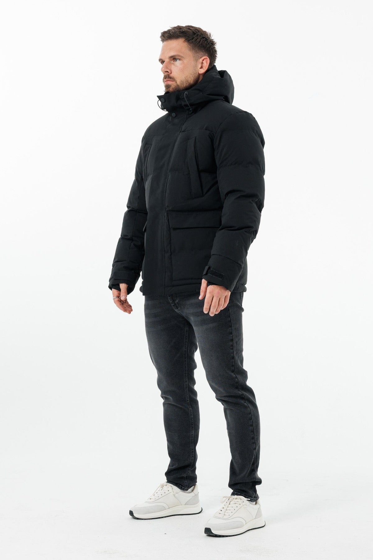 PARKA JACKET - BLACK
