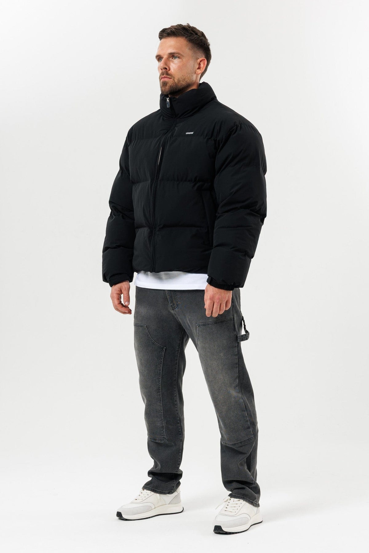 PUFFER JACKET - BLACK