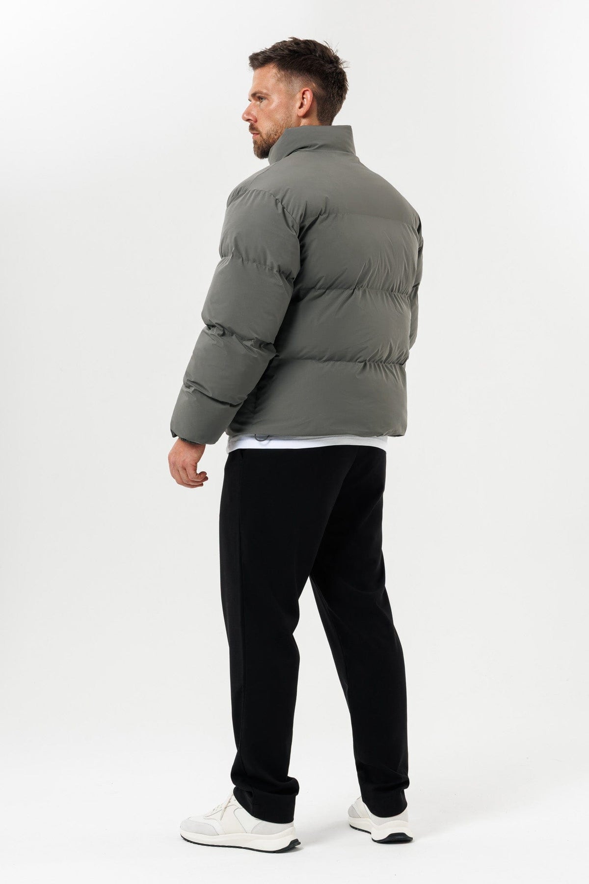 PUFFER JACKET - GREY