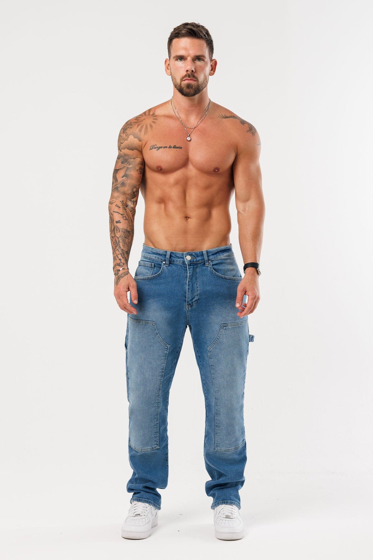 CARPENTER JEANS - MID BLUE