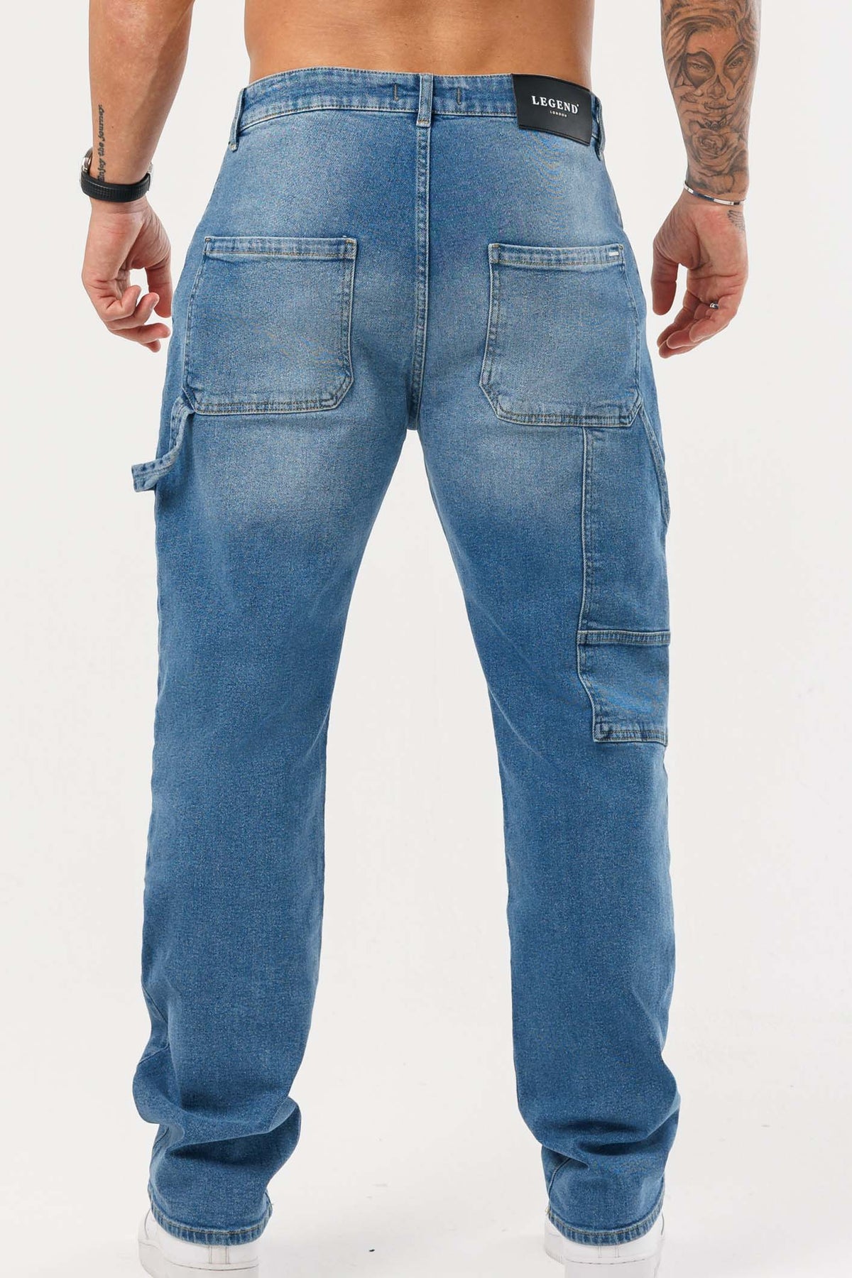 CARPENTER JEANS - MID BLUE