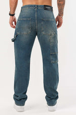 CARPENTER JEANS - WASHED STONE BLUE