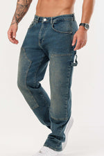 CARPENTER JEANS - WASHED STONE BLUE