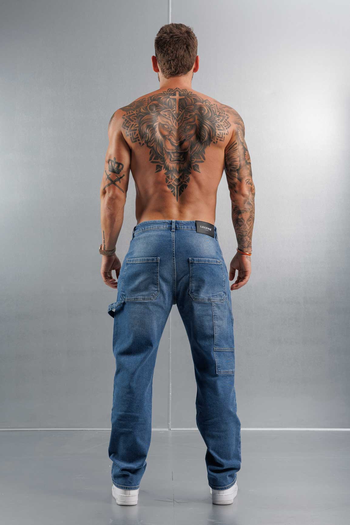 CARPENTER JEANS - MID BLUE