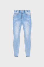 SKINNY FIT JEANS NON RIPPED - LIGHT BLUE
