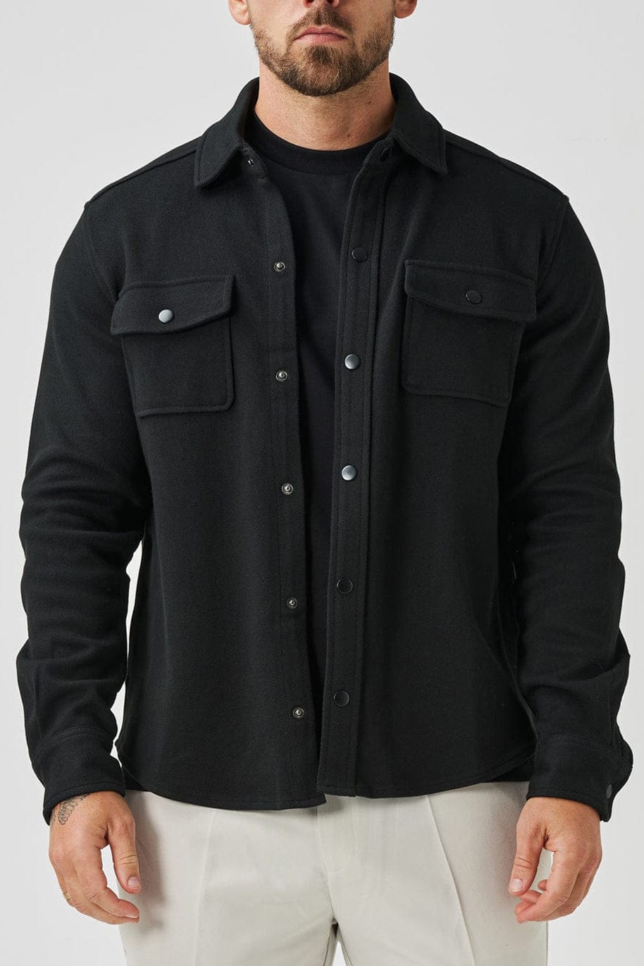 OVERSHIRT - BLACK