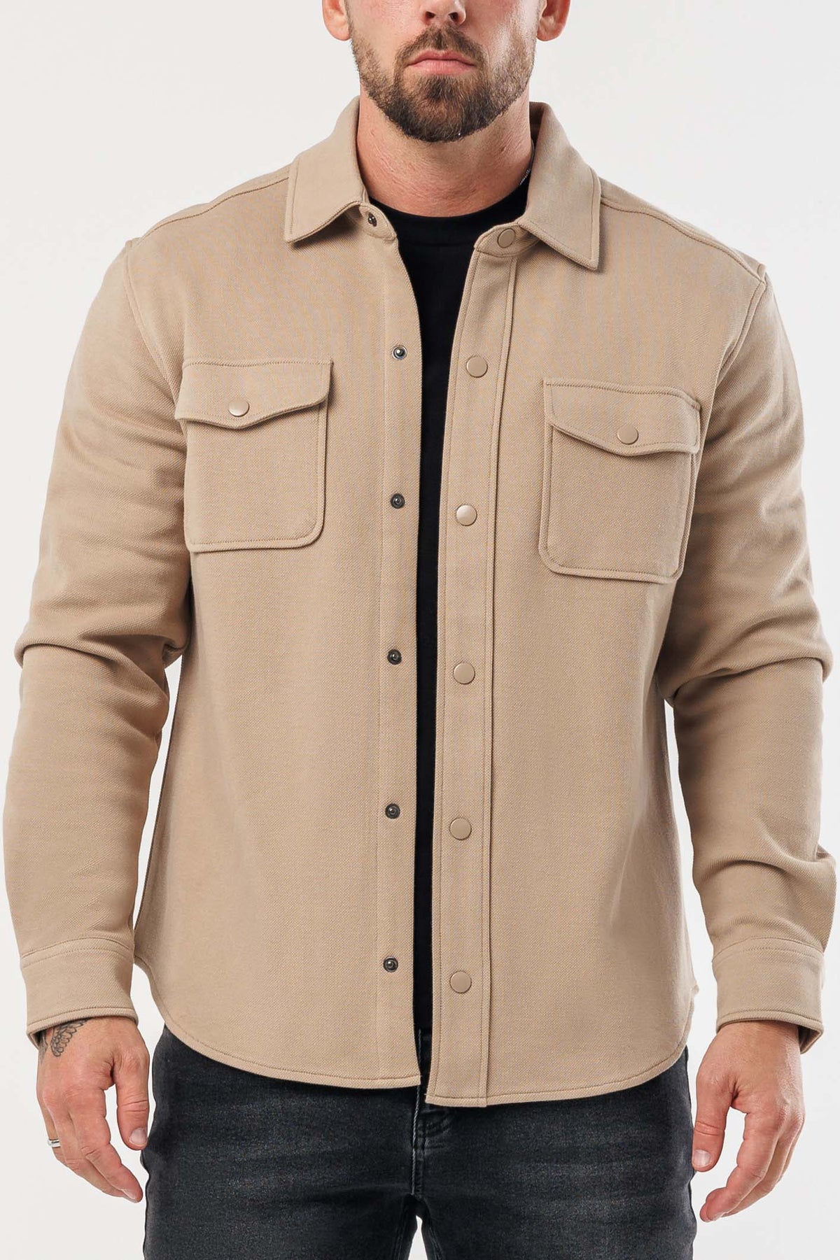 OVERSHIRT - BEIGE