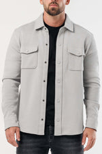 OVERSHIRT - LIGHT GREY