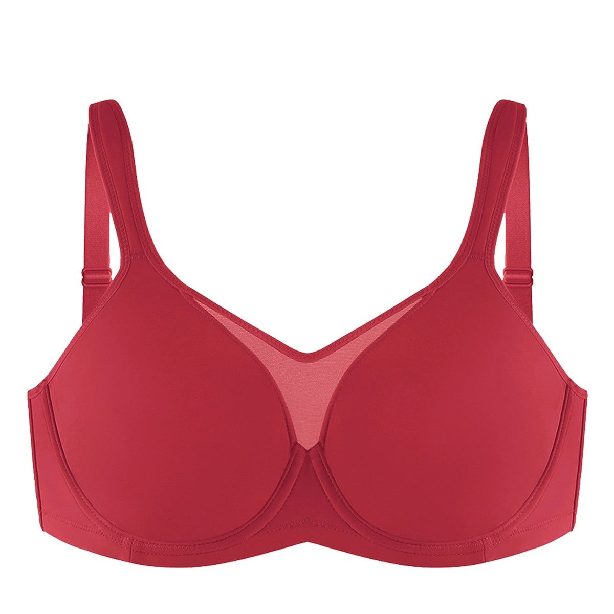 Contour Minimizer Bra - Wine