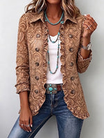 Brown Paisley