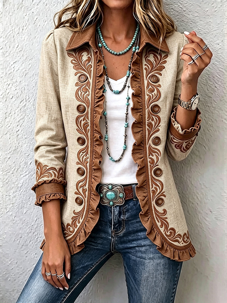 Cream Floral