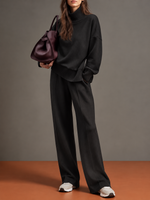 Bianca Oversized Hoodie & Wide-Leg Pants Set