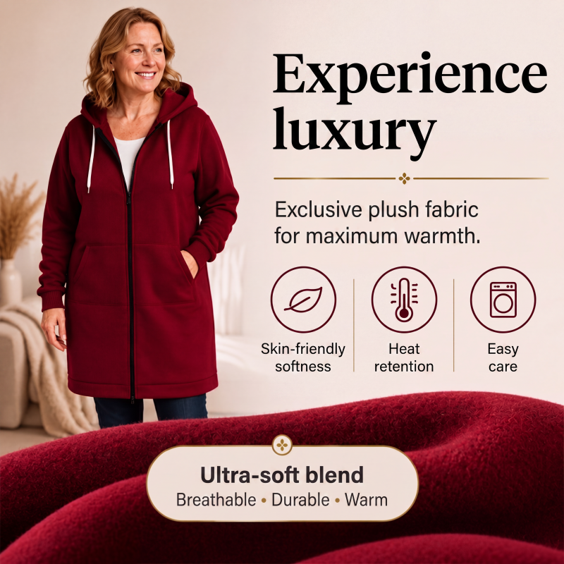 📢📢This Week's Special Price:￡12.99!!🔥✨ Women's Zip-Up Fleece Hoodies