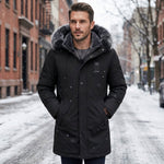 Nordic Faux-Fur Hooded Parka
